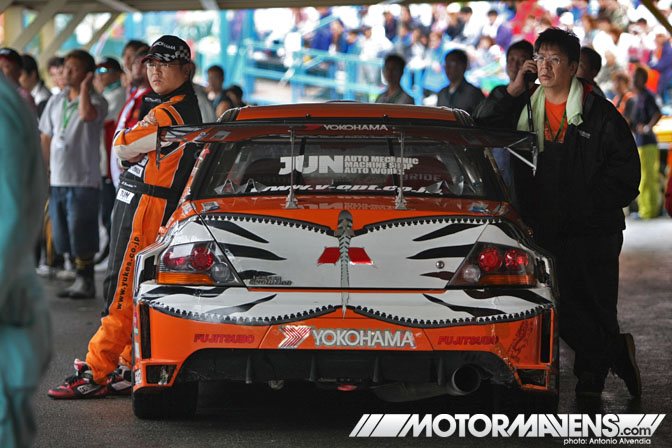 Nobushige Kumakubo Mitsubishi Lancer Evolution Evo 9 RWD drift drifting D1 Grand Prix Enkei Advan Cusco Trust GReddy Koyama Racing Ebisu Circuit Nihonmatsu Fukushima MotorMavens Canon 20D