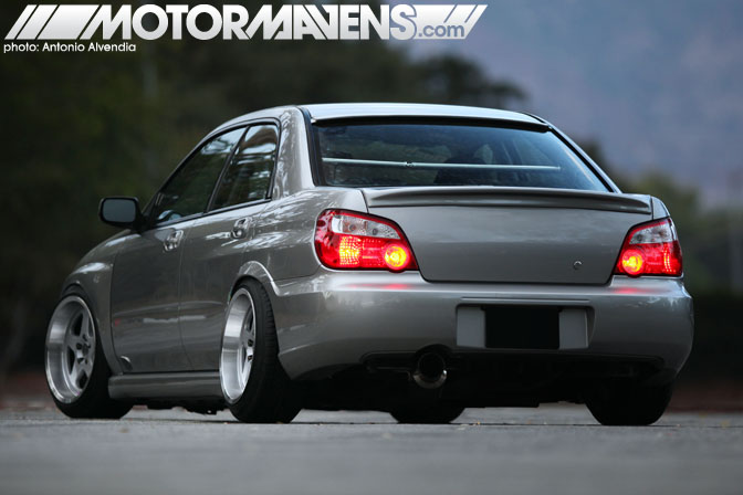 Austin Royal Flush Subaru Impreza WRX STi hella slammed stance scraping shakotan