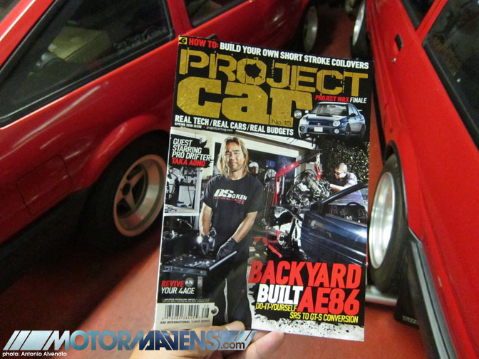 Project Car Magazine AE86 Special with Taka Aono Corolla Drifter