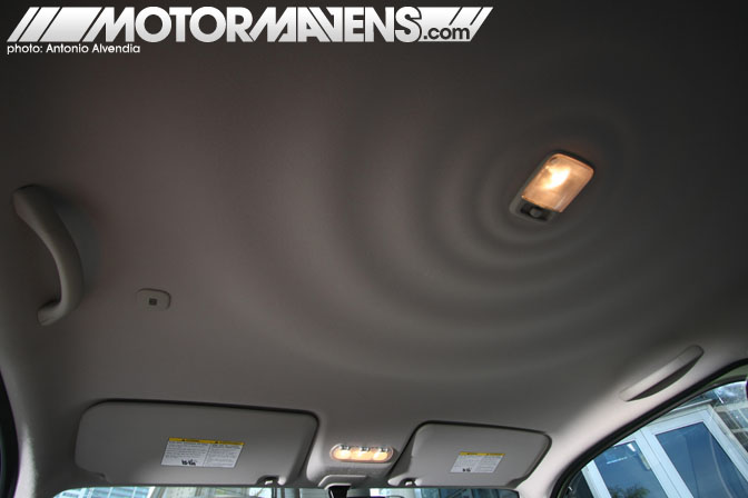 Nissan Cube 2009 roof ripple