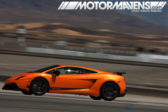 Lamborghini Gallardo Superleggera Exotics Racing Las Vegas Motor Speedway Supercar Sports Car Race Track Test Drive Experience