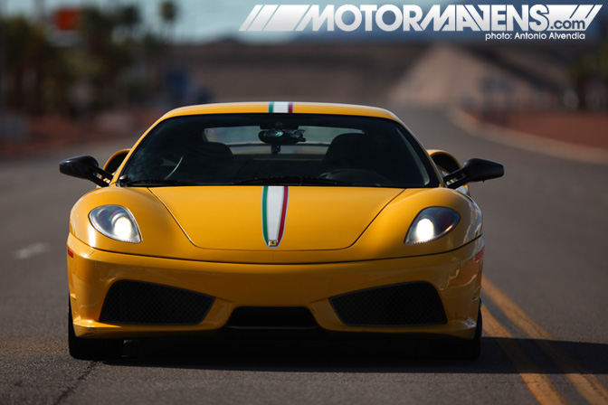 Ferrari F430 Scuderia Exotics Racing Las Vegas Motor Speedway Supercar Sports Car Race Track Test Drive Experience