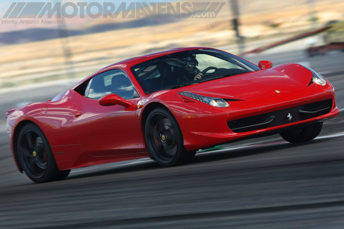 Ferrari 458 Italia Exotics Racing Las Vegas Motor Speedway Supercar Sports Car Race Track Test Drive Experience