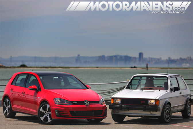 Volkswagen, VW, Golf, GTI, Mk1, Mk7