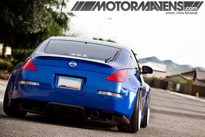 350z, Z33, Nissan, work wheels, work, t1s, varianza, negative offset, ksport, greddy, veilside, motordyne, mastergrade, toyo, luxer1