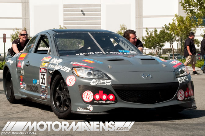 Mazda RX8 Formula Drift Tech Day 2010 Universal  Technical Institute Rancho Cucamonga