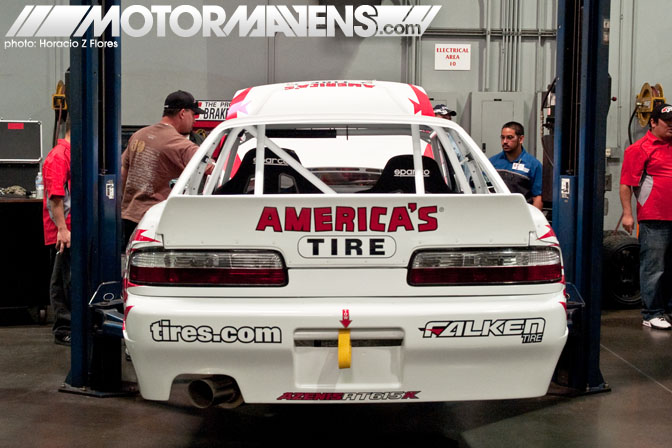 Discount Tire Dai Yoshihara Formula Drift Tech Day 2010 Universal Technical Institute Rancho Cucamonga CA