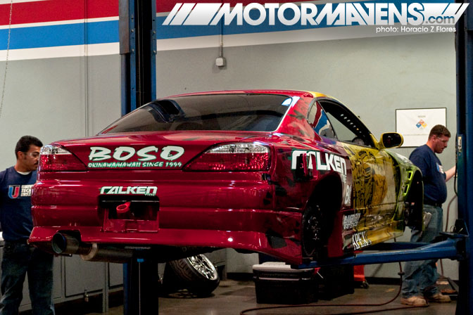 Ross Petty S15 Silvia Formula Drift Tech Day 2010 Universal Technical Institute Rancho Cucamonga CA