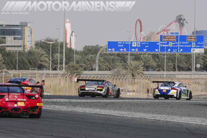 Audi R8 Dubai Autodrome 24H 24 Hours John Brooks Photo