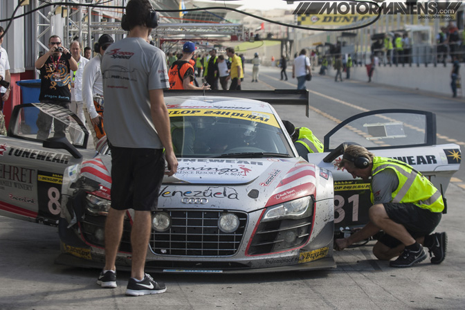 Audi R8 Dubai Autodrome 24H 24 Hours John Brooks Photo