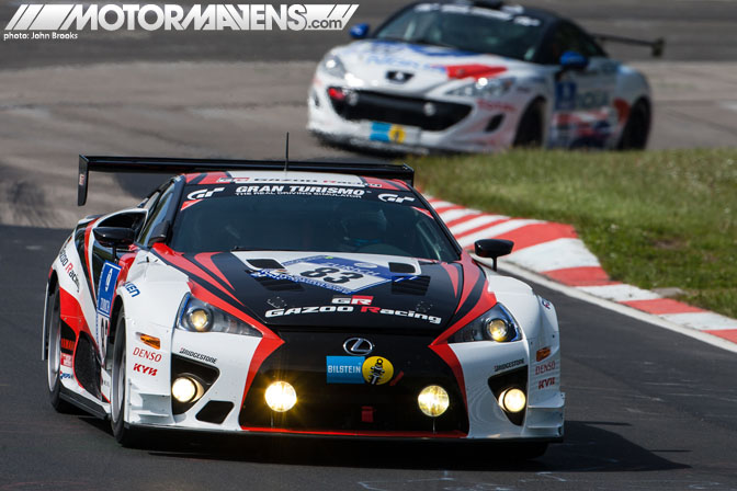 Gazoo Racing Lexus LFA LF-A Nurburgring 24 Hours Nordschleife 24H Juichi Wakisaka Akira Iida Takayuki Kinoshita John Brooks SP8