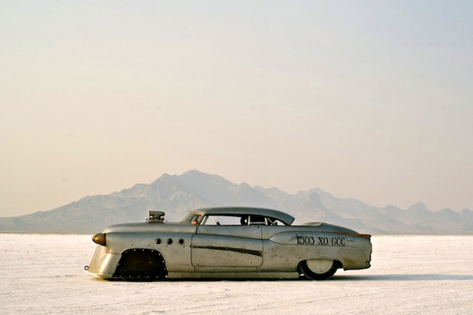 Bombshell Betty 1952 Buick Riviera Bonneville Land Speed Racing Jeff Brock