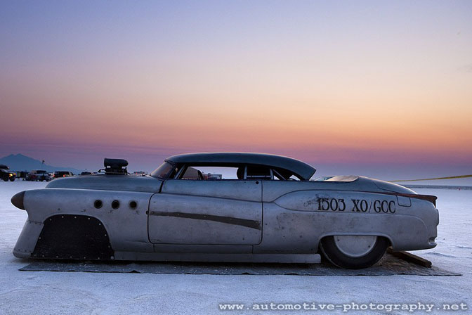 Bombshell Betty 1952 Buick Riviera Bonneville Land Speed Racing Jeff Brock