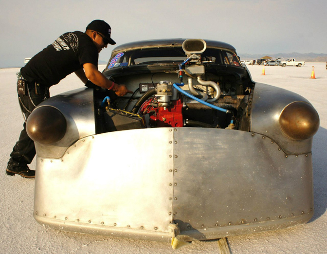 Bombshell Betty 1952 Buick Riviera Bonneville Land Speed Racing Jeff Brock