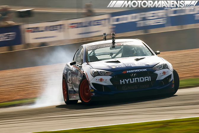 Rhys Millen Hyundai Genesis Coupe Road Atlanta Formula Drift Round 2