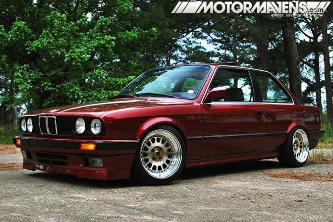 3 piece, Billet 60, BMW, calypsorot, clean, E30, Ground Control, Image Wheels, Jim Conforti, Jonathan McWhorter, Koni, metallic, Ryan Sermonet, stance, Turner Motorsports