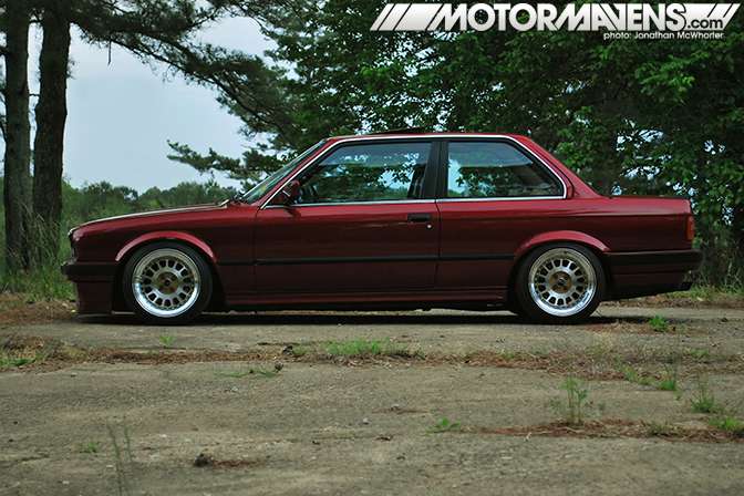 3 piece, Billet 60, BMW, calypsorot, clean, E30, Ground Control, Image Wheels, Jim Conforti, Jonathan McWhorter, Koni, metallic, Ryan Sermonet, stance, Turner Motorsports