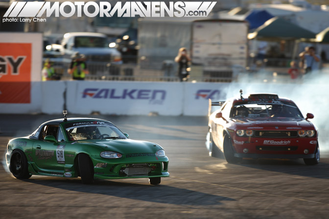 Formula Drift Las Vegas Motor Speedway 2010 drifting