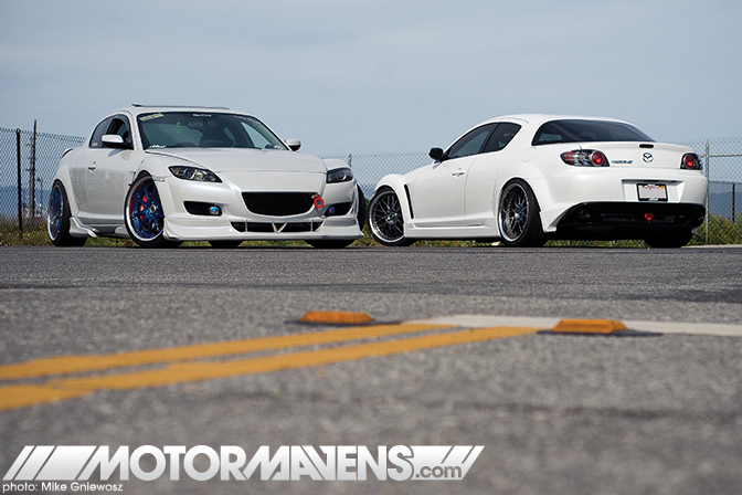 motormavens rx-8 work wheels volk racing