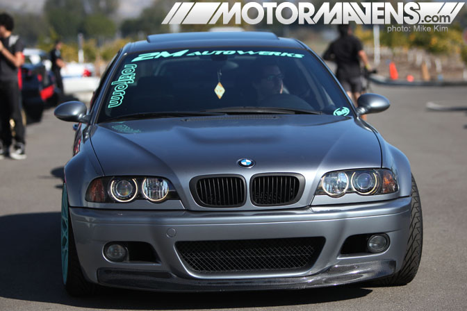 AutoCon 2011 El Toro Airbase Irvine California 2M autowerks E46 BMW M3 Rotiform BLQ