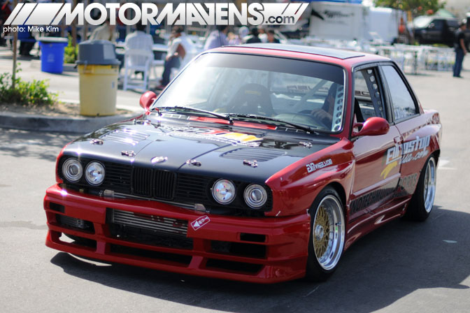 BMW E30 Formula Drift Tech Day 2010 Universal  Technical Institute Rancho Cucamonga CA