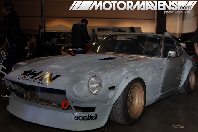 HIN Hot Import Nights 2011 Los Angeles Convention Center Yuta Akaishi Heartbreaker 240z SSR Koyo Radiator