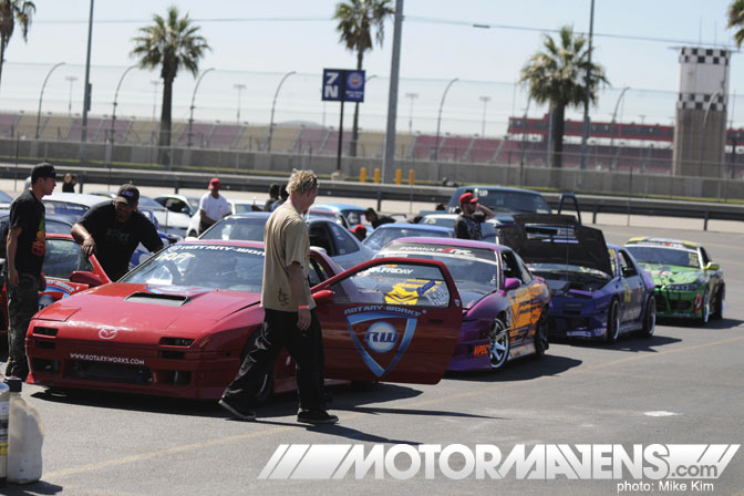 IDRC Finale Finals drag drift California Speedway Fontana Shakotan  Hella Flush Fatlace