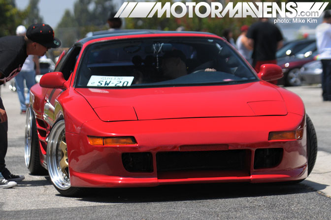 It's JDM Yo 1st Year Anniversary Meet Cerritos TRD Widebody MR2 SW20