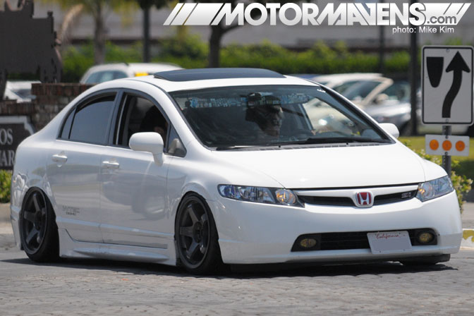 It's JDM Yo 1st Year Anniversary Meet Cerritos Slammed Civic SI Sedan