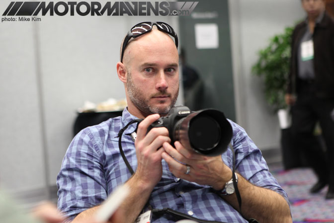 SEMA Show 2011 Las Vegas Convention Center Webmaster Brandon Campbell
