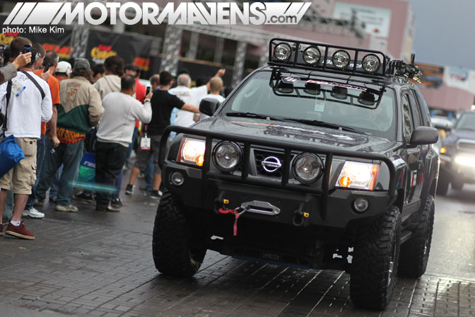 SEMA Show 2011 Las Vegas Convention Center nissan xterra off road