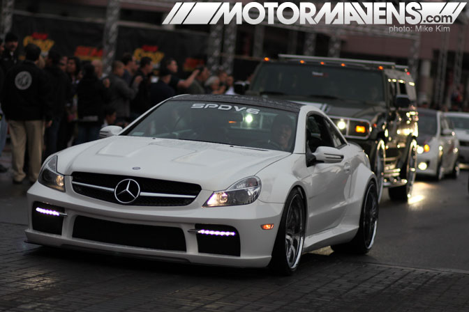 SEMA Show 2011 Las Vegas Convention Center AMG black edition SPDV6 SL