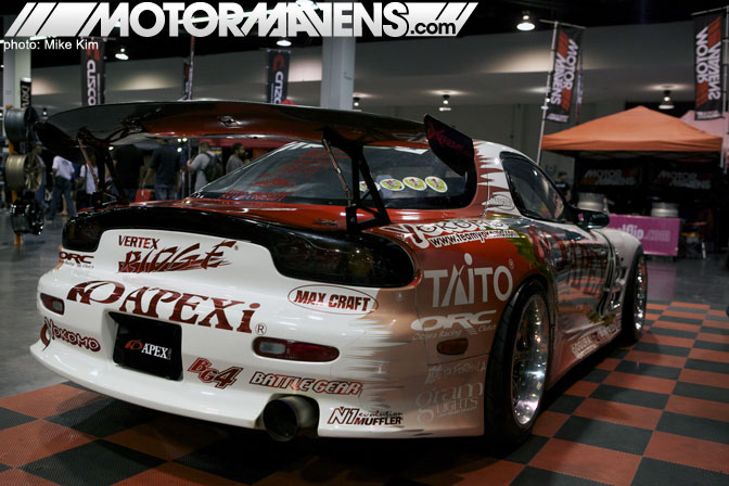 SpoCom 2011 Anaheim Convention Center Apex FD3S Apexi MotorMavens Formula Drift D1 Grand Prix Top Gear FD