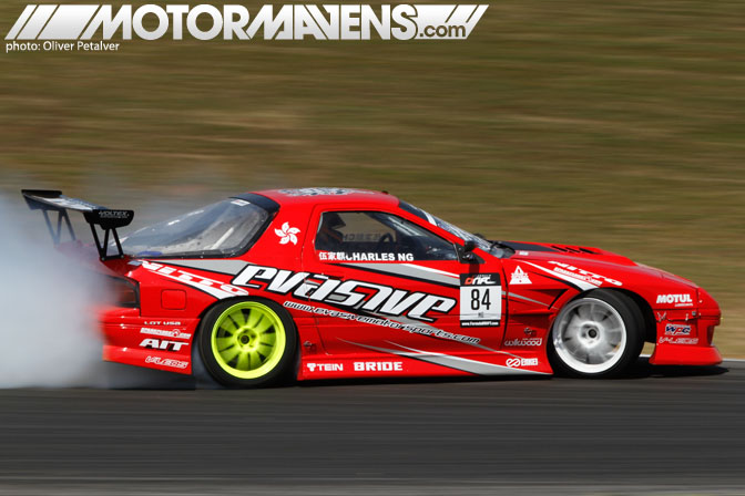 Charles Ng LS1 FC3S RX7 V8 Road Atlanta Formula Drift