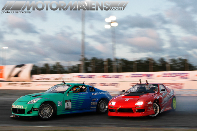 AE86 Bergenholtz Racing TeamCadillacX Cadillac Eldorado Charles Ng Chevrolet Camaro SS Chris Forsberg Conrad Grunewald d1 grand prix D1GP Daijiro Yoshihara darren mcnamara Darwin Award DMCC Driftmania Canadian Championship Eric O'Sullivan Evasive Motorsports Mazda RX-7 FC Falken Tires Falken Tires Nissan 350Z Florida Ford Formula Drift Gardella Racing Team hankook tires HSD Suspension Joe Gorcesky JR Justin 