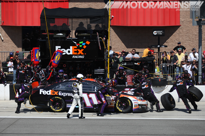 NASCAR, SPRINT CUP, OLIVER PETALVER, DANICA PATRICK, KYLE BUSCH, FONTANA, AUTO CLUB SPEEDWAY, MOTORMAVENS, NATIONWIDE SERIES, TOYOTA, FORD, CHEVY, CHEVROLET, GOODYEAR TIRES, TRAVIS PASTRANA, RICHARD PETTY