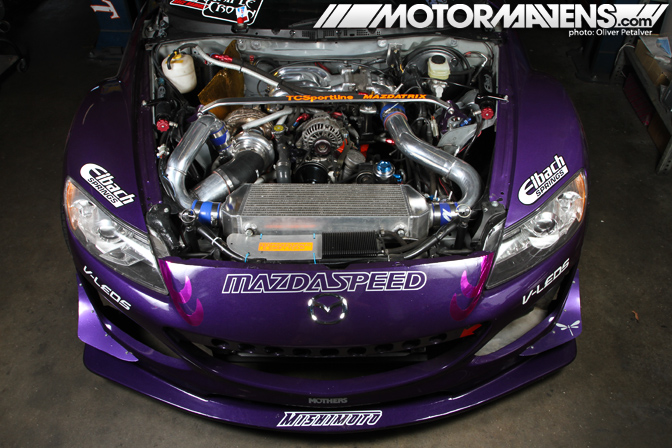 Formula DRIFT, Formula D, Drift, KMR, Kyle Mohan Racing, Motormavens, Oliver Petalver, Yoshi Shindo, Nexen Tires, Mazdatrix, Mazda USA, Mazdaspeed,  Exedy Clutches, Eibach Springs, Mishimoto, Turbonetics, AIT Racing, XXR, Haltech, Idemitsu, Gatorz Eyewear, TCSportline, F&L Racing Fuel, Baker, Dstroyr, Drop Engineering, EF1 Motorsports, Kognition, Antonio Alvendia