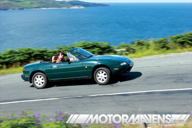 Irish Tarmac Rally Championship Peugeot 106 Donegal Ireland Mazda Miata MX5 Patrick McCullagh