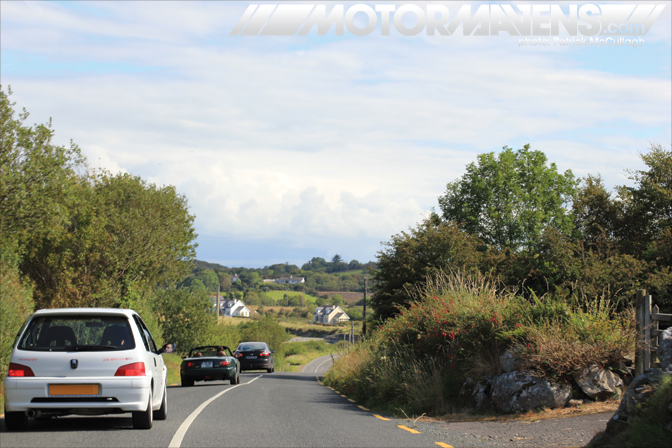 Irish Tarmac Rally Championship Peugeot 106 Donegal Ireland Mazda Miata MX5 Patrick McCullagh