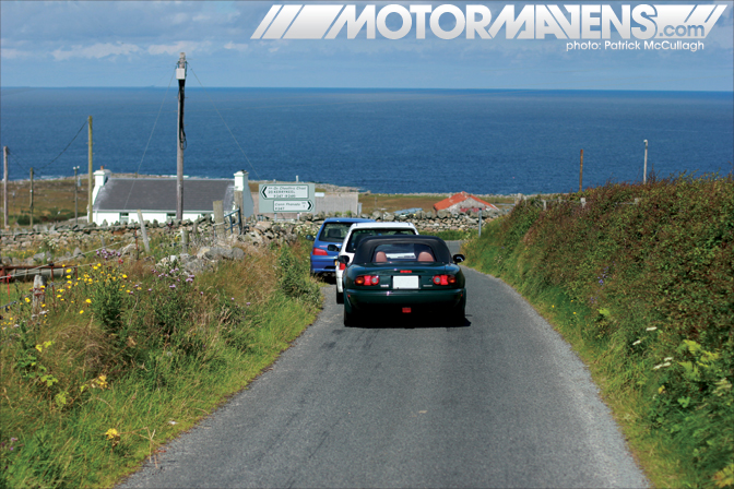 Irish Tarmac Rally Championship Peugeot 106 Donegal Ireland Mazda Miata MX5 Patrick McCullagh