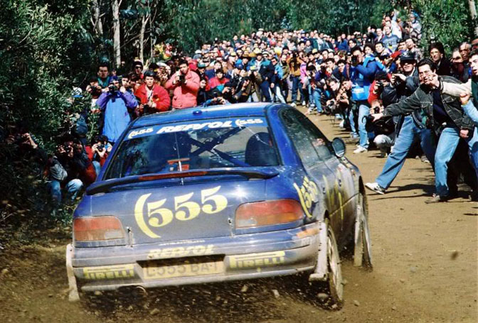 McRae 555 Impreza Subaru Portugal 1995