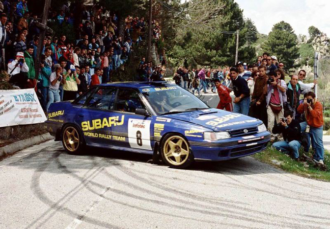 McRae Legacy 555 subaru