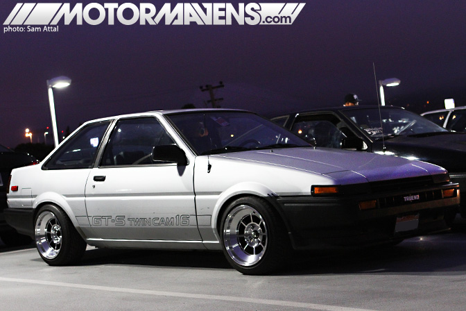 AE86 day Hayashi 22R-E 4AG 4AGE 8-6 AE86 Andrew Bohan Bay Area Boost Logic Celica Celica RA28 Cipher Garage Corolla Drift Day GT-S Hayashi Helix HRE Initial D Kenny Chow Kouki Levin meet MotorFix oakland one toyota One Toyota of Oakland San Francisco Bay Area slideyourride SR5 Superlite Supra takumi fujiwara TE37V Toyota truck Volk TE37V wagon wes ong Work Equip 01 Zenki