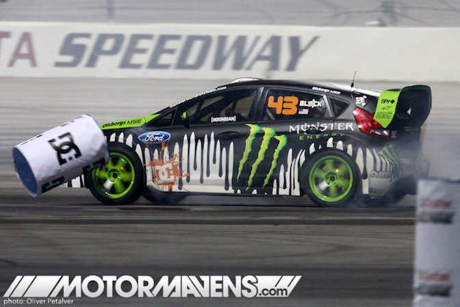 Ken Block Gymkhana Grid Invitational MotorMavens Mass Appeal Oliver Petalver Irwindale Speedway