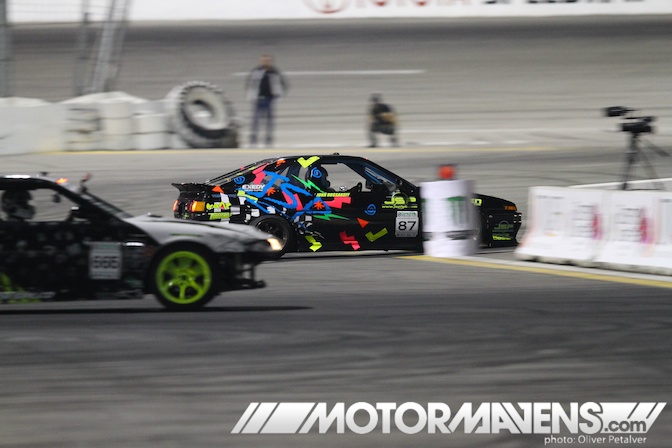 Ken Block Gymkhana Grid Invitational MotorMavens Mass Appeal Oliver Petalver Irwindale Speedway John Russakoff Daijiro Yoshihara