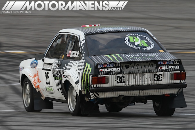 Ken Block Gymkhana Grid Invitational MotorMavens Mass Appeal Oliver Petalver Irwindale Speedway Tony Brakiohiapa