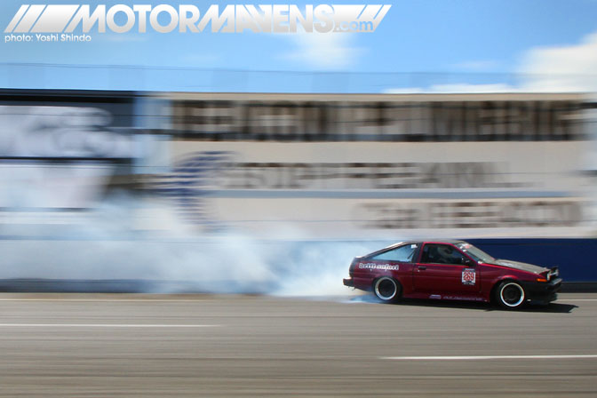 Trent Stromkins Drift Safari Cellblock D AE86 Formula Drift Seattle Evergreen Speedway 2011 drifting