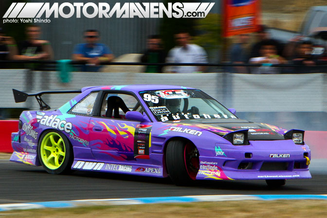 XDC Seattle Pacific Grand Prix Walker Wilkerson Backwards Entry Nissan Silvia S13 Yoshi Shindo