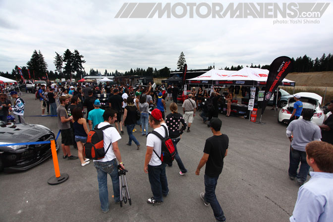 XDC Seattle Pacific Grand Prix Crowd PitsYoshi Shindo