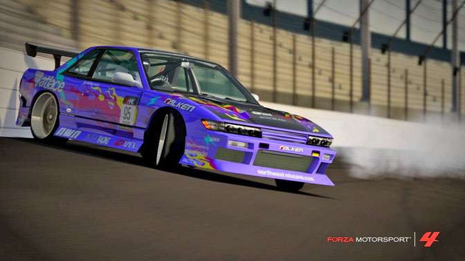 Walker Wilkerson Formula D Nissan S13 240sx Mercedes Benz 190E Forza Motorsport 4 Turn 10 Microsoft Xbox 360 Yoshi Shindo 